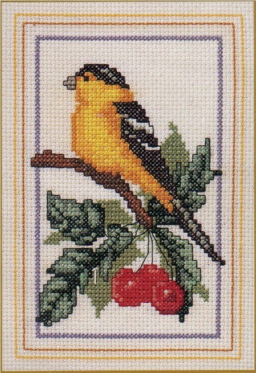 Набор для вышивания Bucilla 43390 Goldfinch