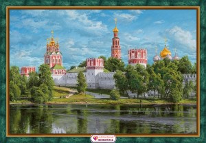 Алмазная живопись АЖ-1911 Новодевичий монастырь