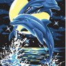 Белоснежка 204-CE Дельфины