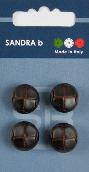 Sandra CARD094 Пуговицы, темно-коричневый