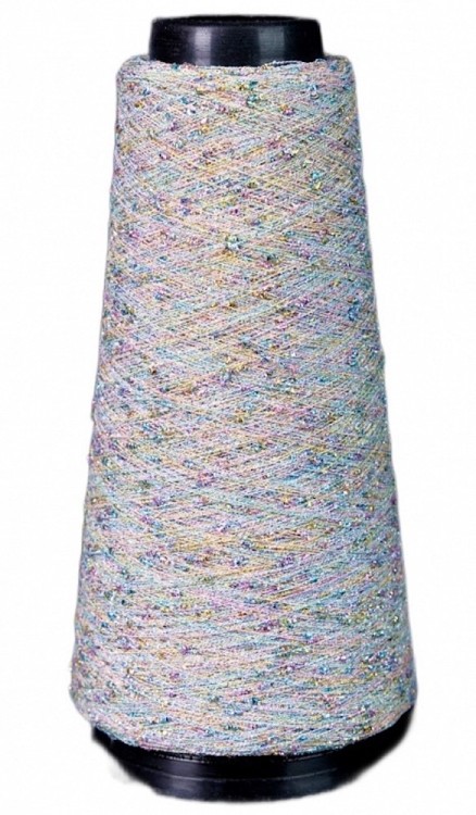 Пряжа для вязания OnlyWe KCYT2501 Узелковый люрекс (Шишибрики) цвет №Y501