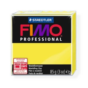 Fimo 8004-1 Полимерная глина Professional желтая