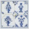 Набор для вышивания Thea Gouverneur 483A Antique Tiles, Flower Vases