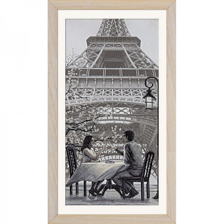 Набор для вышивания Нова Слобода АС6009 Париж - город любви. Молодость