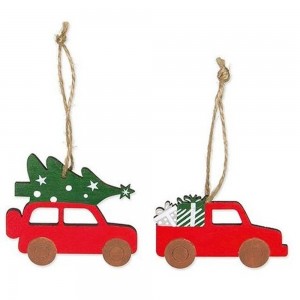 Efco 3486828 Набор декоративных подвесок "Автомобили с подарками"