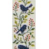 Набор для вышивания Haandarbejdets Fremme 18-2928 Панно "Колокольчик с синими птицами"