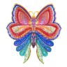 Белоснежка 6176-WP Разноцветная бабочка M