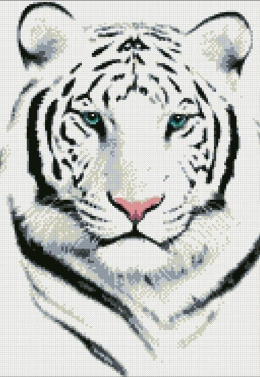 Паутинка М-306 Белый тигр