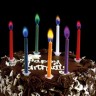 Rayher 31587000 Свечи для торта с цветным пламенем