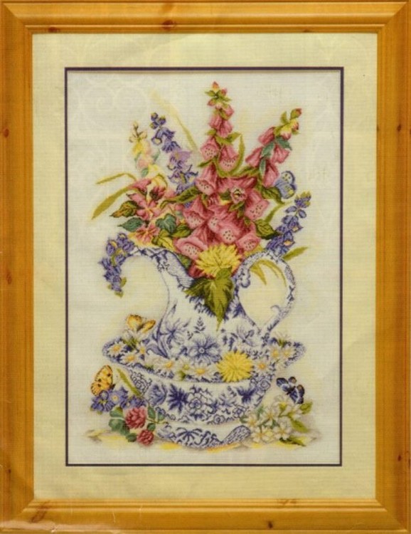 Набор для вышивания Elizabeth de Lisle 82624 Floral Splendour