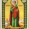 Набор для вышивания Чаривна Мить Б-1018 Икона Великомученика и целителя Пантелеимона