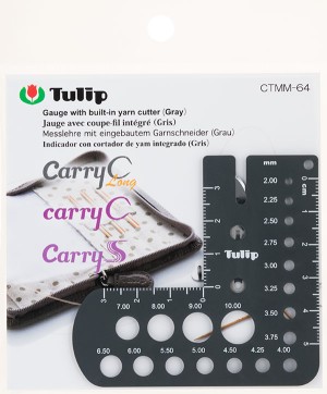 Tulip CTMM-64 Линейка для определения размера спиц с резаком для нити