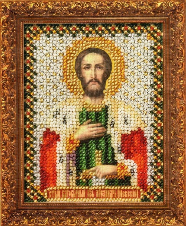 Набор для вышивания Панна CM-1207 (ЦМ-1207) Икона Святого Александра Невского