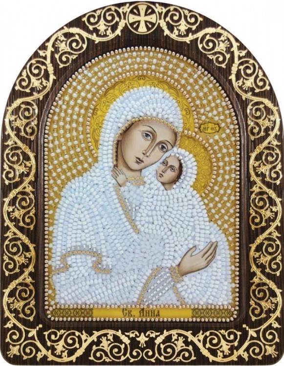 Набор для вышивания Нова Слобода СН5019 Св.Анна с младенцем Марией