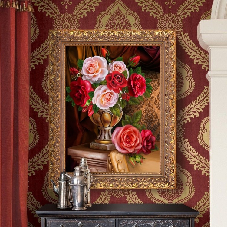 Алмазная живопись АЖ-1731 Благородные розы