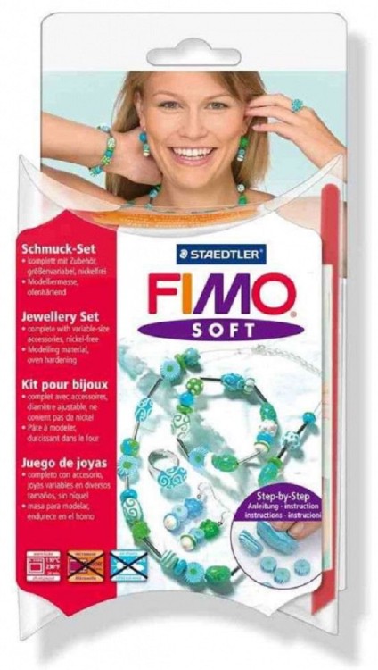 Fimo 8023 85 Набор для создания украшения Soft Забавные Бусины