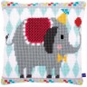 Набор для вышивания Vervaco PN-0153878 Подушка "Цирковой слон"