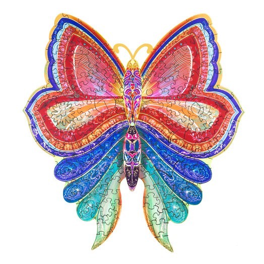 Белоснежка 6178-WP Разноцветная бабочка XL