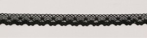 IEMESA 2059/14 Мерсеризованное хлопковое кружево, ширина 13 мм, цвет черный