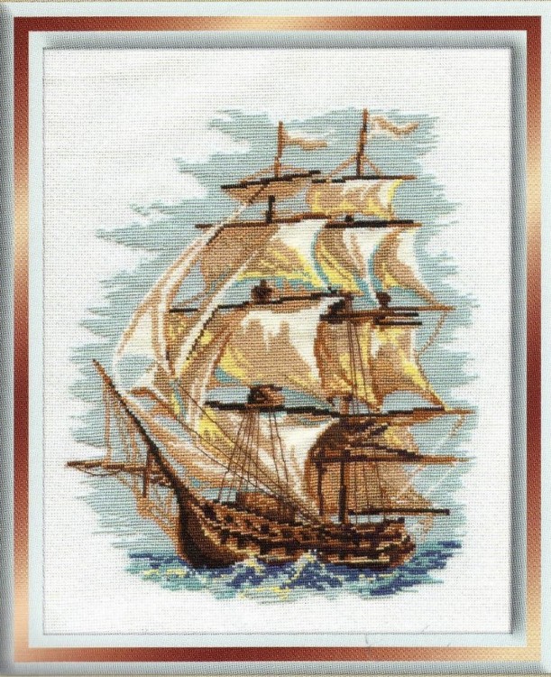 Набор для вышивания Риолис 479 Корабль