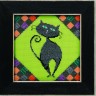 Набор для вышивания Mill Hill DM302014 Дымка - аллея кошек