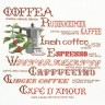 Набор для вышивания Thea Gouverneur 3011 Coffee Sampler (Кофейный сэмплер)
