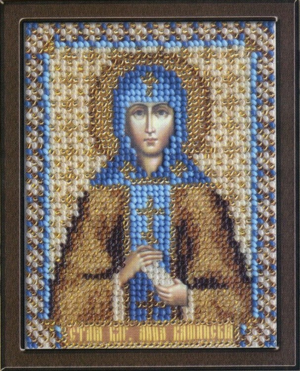 Набор для вышивания Панна CM-1209 (ЦМ-1209) Икона Святой Анны Кашинской