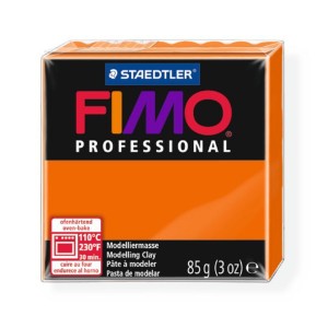 Fimo 8004-4 Полимерная глина Professional оранжевая