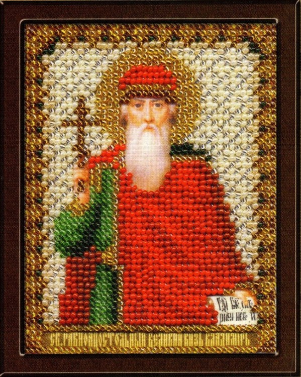 Набор для вышивания Панна CM-1211 (ЦМ-1211) Икона равноапостольного Великого князя Владимира