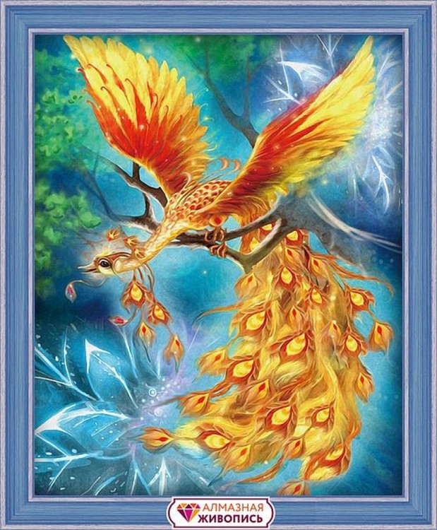 Алмазная живопись АЖ-1554 Жар-птица