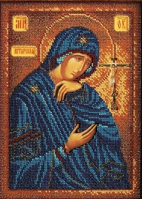 Радуга бисера В-195 Ахтырская Богородица