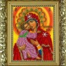 Набор для вышивания Вышиваем бисером R-11 Владимирская Богородица