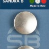 Sandra CARD201 Пуговицы, серебряный