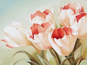Алмазное Хобби Ah36341 Розовые тюльпаны