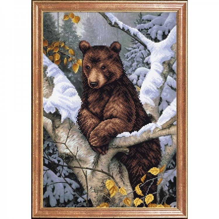 Магия канвы КС-101 Медведь на дереве