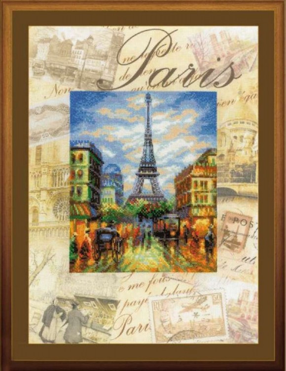 Набор для вышивания Риолис РТ-0018 Города мира. Париж