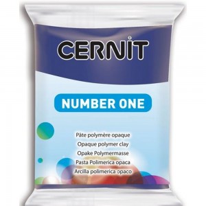 Efco 7941246 Полимерная глина Cernit №1, темно-синий насыщенный (100% opacity)