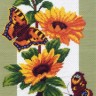 Набор для вышивания Матренин Посад 0473/Н Подсолнухи и бабочки