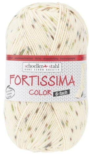 Austermann 90007 Fortissima Color 6-fach TWEED-Effekt