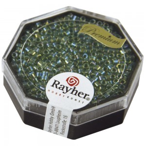 Rayher 14755835 Бисер Miyuki цилиндрический "Delica rocaille"