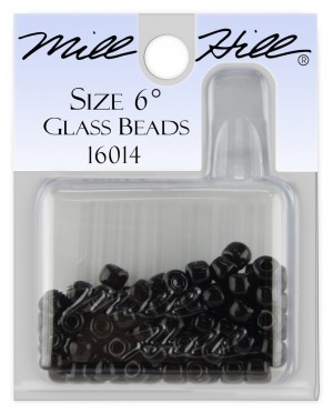 Mill Hill 16014 Black - Бисер Pony Beads