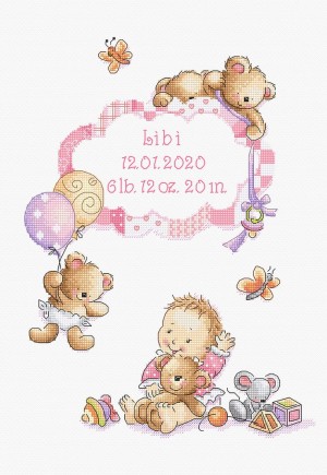 LetiStitch 969 It's a girl! (Это девочка!)