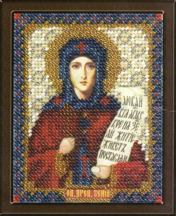 Набор для вышивания Панна CM-1215 (ЦМ-1215) Икона Преподобной Ксении
