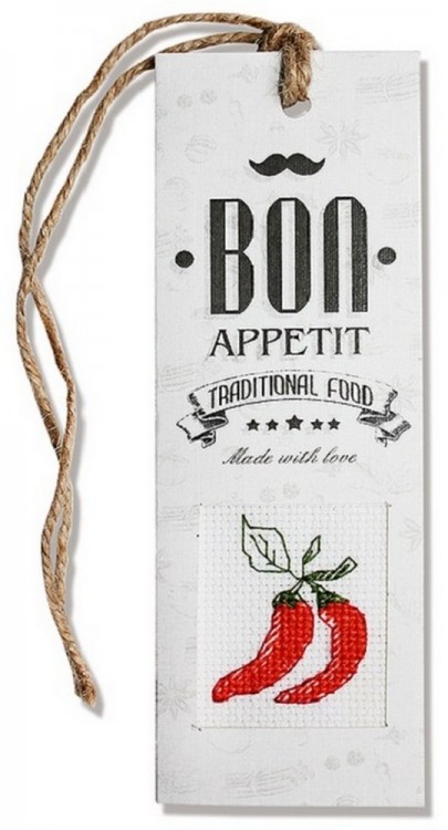 Набор для вышивания Luca-S N41 Закладка "Bon appetit"