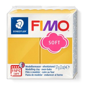 Fimo 8020-Т10 Полимерная глина "Soft" манговая карамель