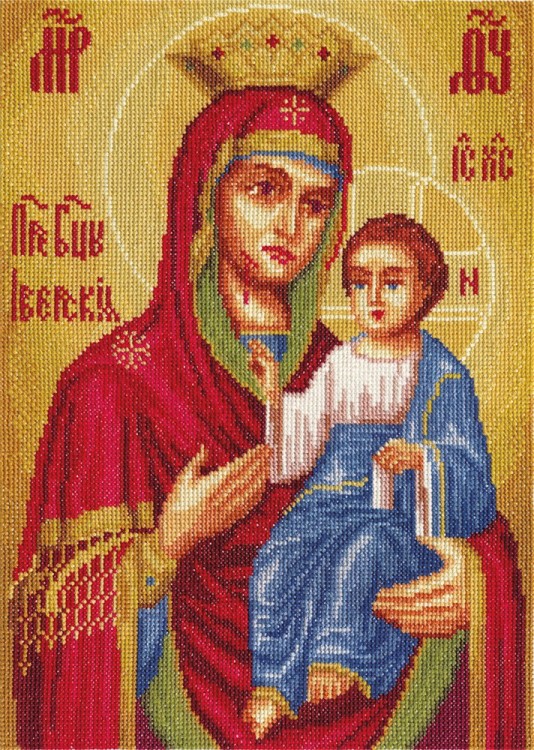 Набор для вышивания Панна CM-1322 (ЦМ-1322) Икона Божией Матери Иверская