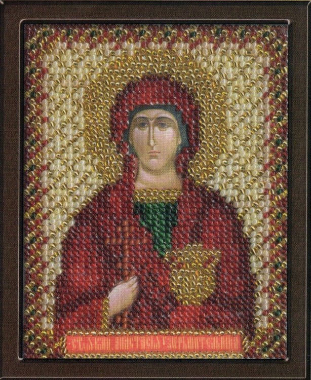 Набор для вышивания Панна CM-1216 (ЦМ-1216) Икона Святой великомученицы Анастасии
