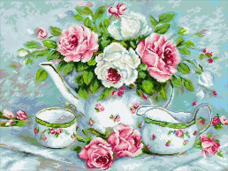 Паутинка М-258 Розовый чай