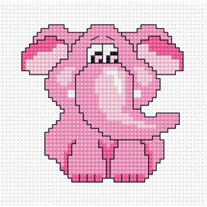 Luca-S B042 Розовый слоник