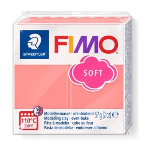 Fimo 8020-Т20 Полимерная глина "Soft" розовый грейпфрут